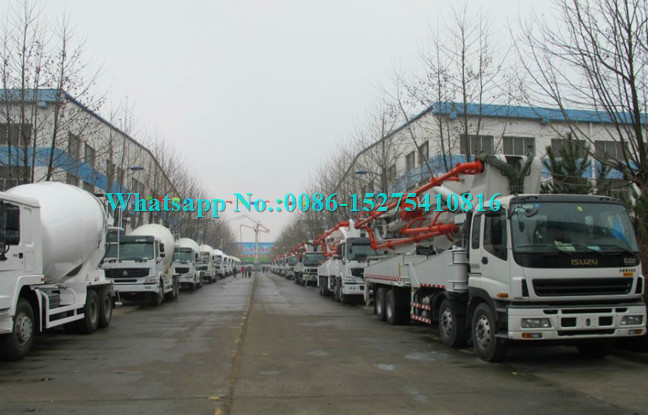 40m Vertical Reach Concrete Construction Equipment Concrete Pump Truck 40X-5RZ