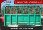 Mechanical Suspension 30 Tons Flatbed Container Trailer