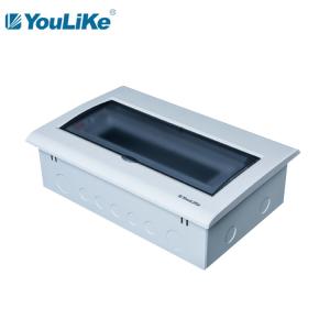 China Residential Plastic MCB Box 14 Way ABS Material Anti Ageing wholesale