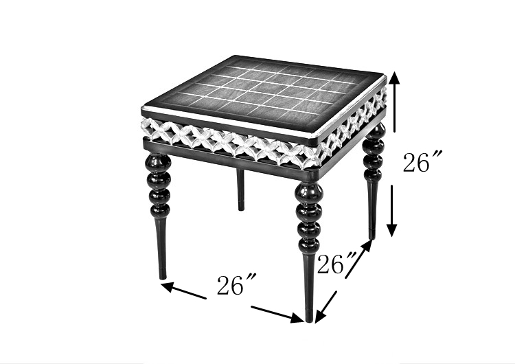 French Provincial Classic I Shaped End Table TT-015