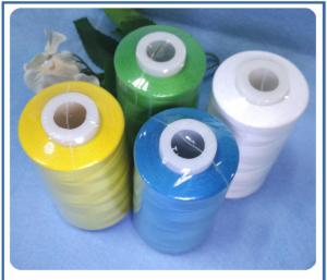 China White spun Polyester Sewing Thread 40S / 2 good color fastness on sale