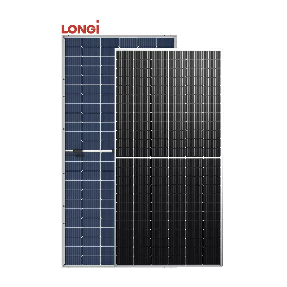 Hi Mo Polycrystalline Solar Panel Half Cell Silicon Longi Solar Panel 540 Watt LR5-72HPH 540M