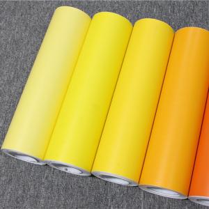 China Indoor Advertisement Self Adhesive Vinyl Film 0.08mm Thickness wholesale