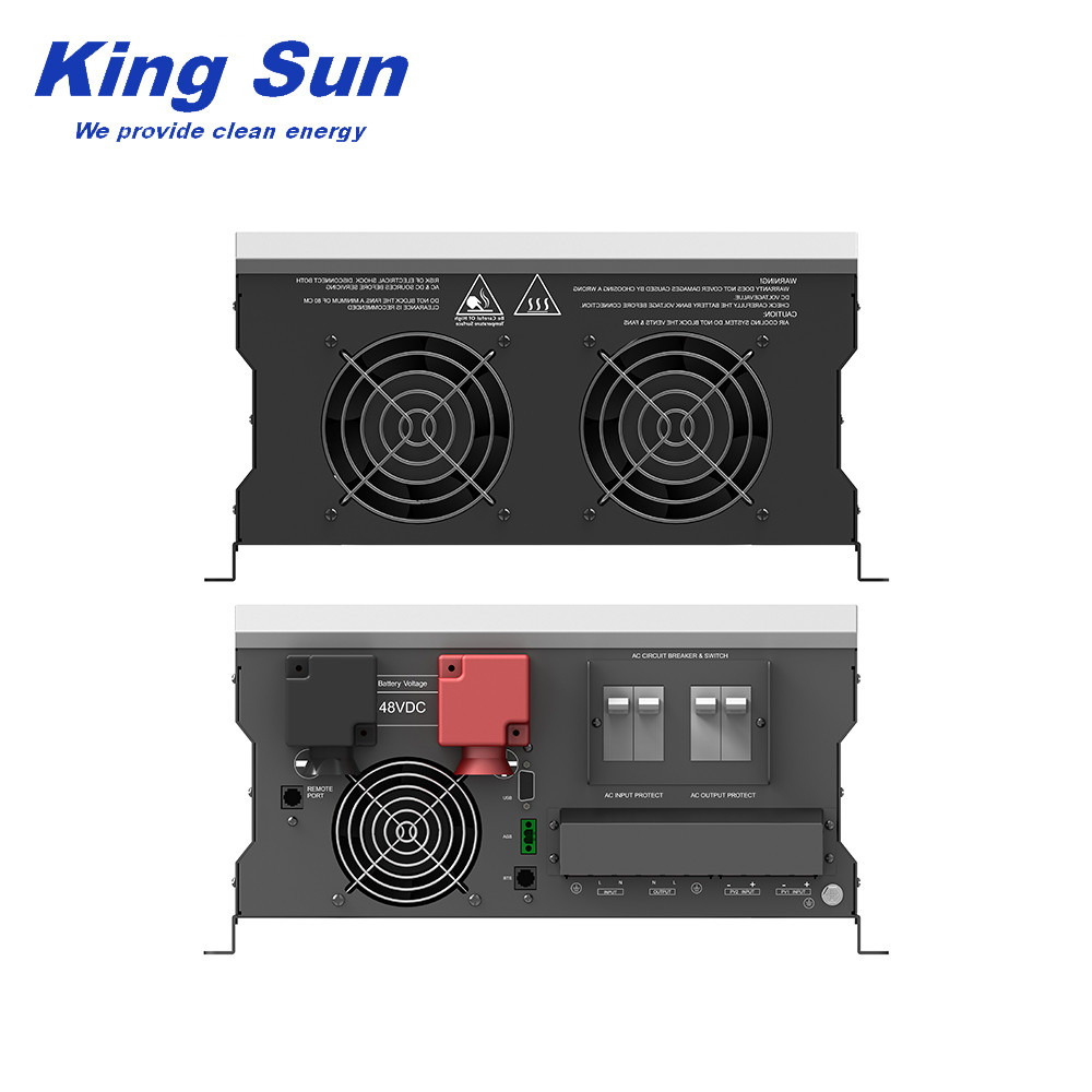 6KW 220V Off Grid Solar Inverters , Small Solar Inverter For Home Use