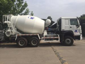 China 6×4 336hp Concrete Mixer Truck / Mini Cement Truck With Heavy Loading Capacity wholesale