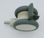 locking wheels pin caster rubber caster hospital bed wheel 120mm