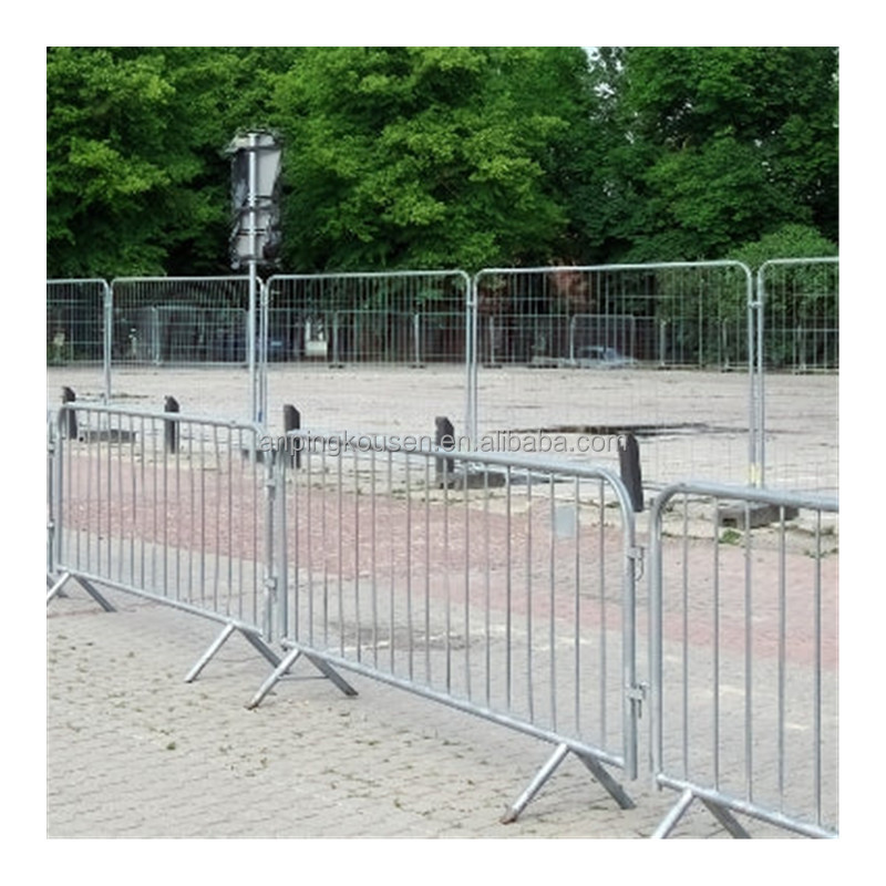 Hot Dipped Galvanized Chain Link Temporary Fence for 8x10 Construction Site Perimeter