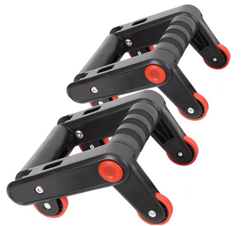 Quality Abdominal Trainer Gym Push Up Bar Muscle Exercise TPR NBR for sale