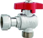 5301A Gas Stove Brass Ball Angle Valve DN15 for Residential Hot Water Supply w/