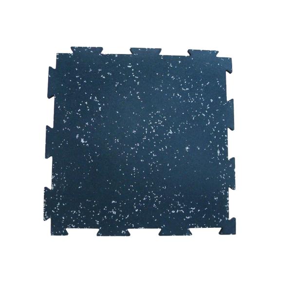 Rubber flooring in gym setting