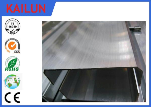 89MM Width Mill Finish Aluminium Skirting Boards Profiles for Building Cable