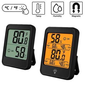 China LCD Room Temperature Humidity Meter 10% - 99%RH -4F-158F wholesale