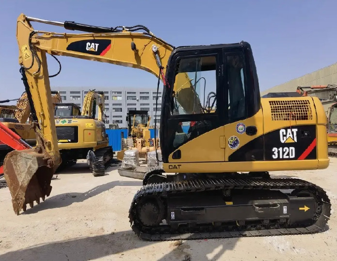 2020-2024 12 Ton Used Caterpillar 312D Crawler Excavator for Construction Digger