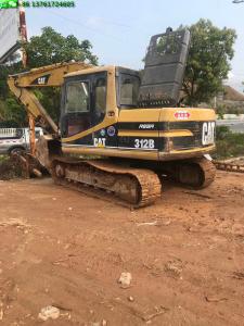 China 0.5m3 Bucket Capacity Used CAT Excavators 312B 80.3kw Power 2002 Year wholesale