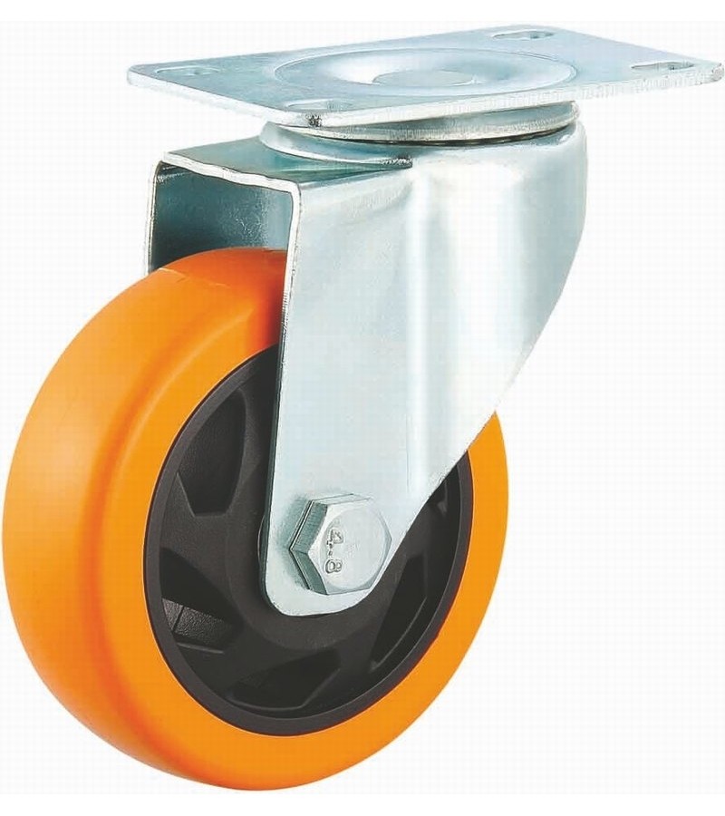 3 inch swivel casters urethane casters plastic wheels zinc plated