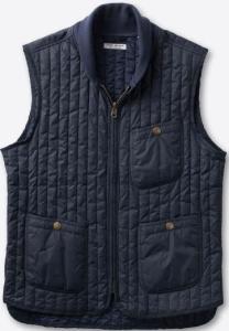 China Lightweight Mens Quilted Down Vest , Water Resistant Mens Puffer Vest wholesale