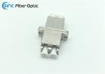 Metal Housing LC Duplex Fiber Optic Cable Adapter