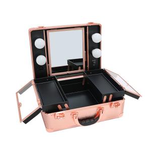 China Easy Organizing Cosmetic Beauty Case Impact Resistance For Makeup Artists wholesale