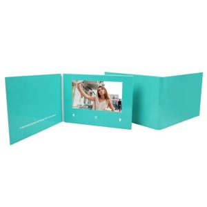 China Landscape Shape Wedding Invitation Video Card 1024x600 Pixel USB Charging wholesale
