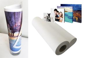 China Printable White A4 350gsm Inkjet Canvas Paper wholesale