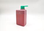 Pink 100ml 250ml HDPE Plastic Bottles With Lotion Pump