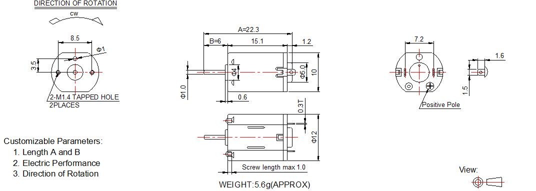 FF- N20 DC Motor