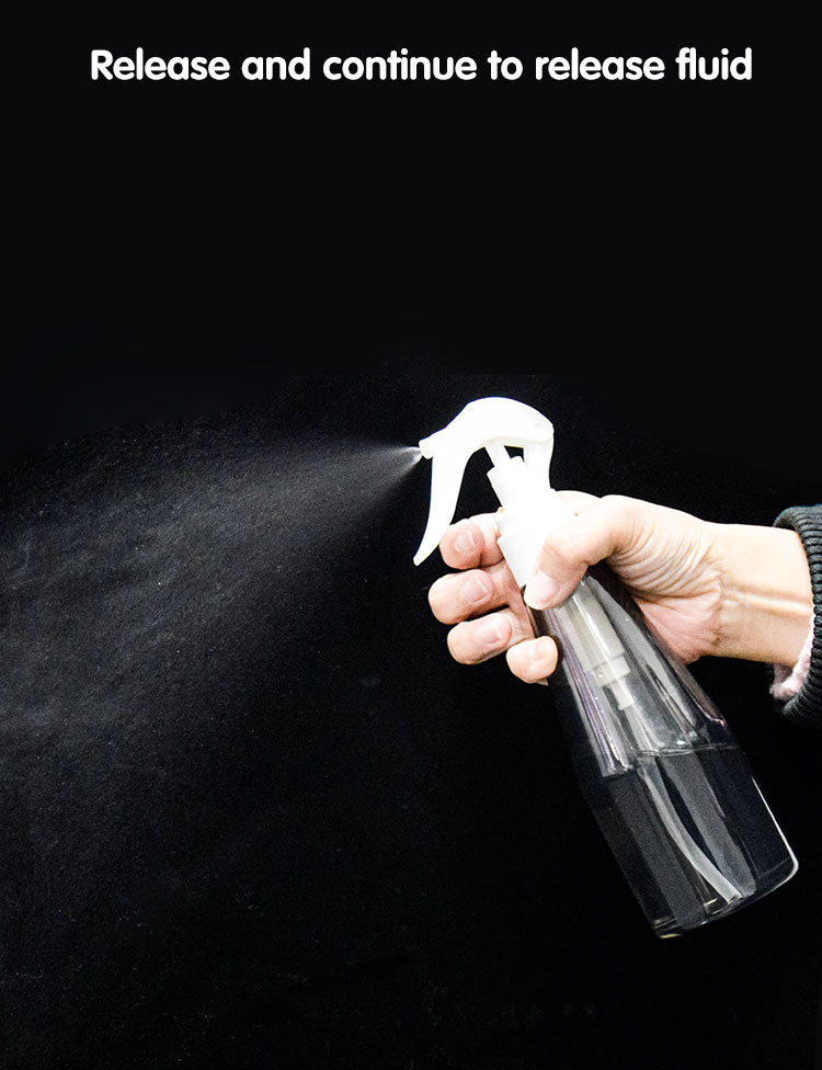 300ml PP Pump PET Bottle Magnetic Spray Bottle Atomization And Uniform Spraying