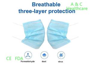 China Antibacterial Face Mask Surgical Disposable 50 Pcs Activated Carbon Filter Anti Fog wholesale