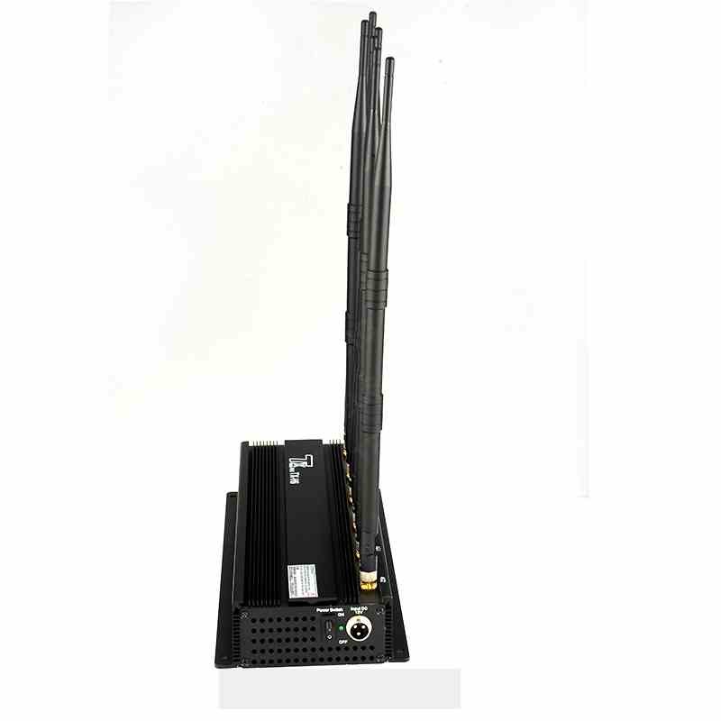 Libraries / Museum Rf Frequency Jammer , 6 Antenna Cell Phone Signal Blocker