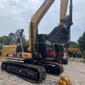 China Chinese Excavator Sany 135 Used Sany Excavator 13 Ton Cummins Engine Yellow wholesale
