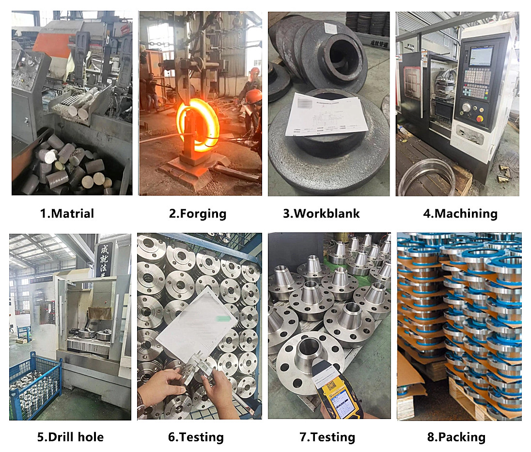 Connection Method Threaded DN 15-1200 Flanges for ASTM B574/B619 ALLOY C-4/W.NR 2.4610/UNS N06455/AWS 052 Class 150-2500