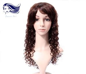China Deep Wave 100 Human Hair Full Lace Wigs With Baby Hair Brazilian Hair wholesale