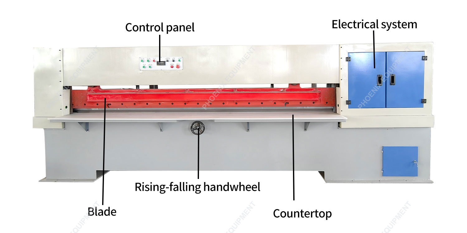 Panels Wood Cutting Machine Max.cuttinglength 3180mm MJB318 Hydraulic Veneer Clipper