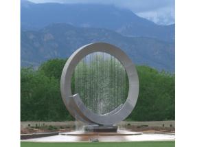China 250cm Height Outdoor Decoration 316 Stainless Steel Water Feature &amp; Fountain wholesale