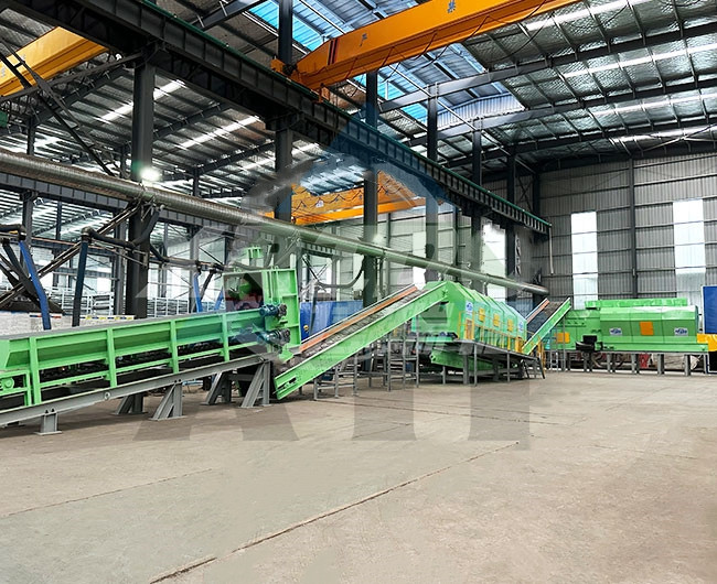 Conveyor Belt Waste Sorting Machine Municipal Waste Air Separator