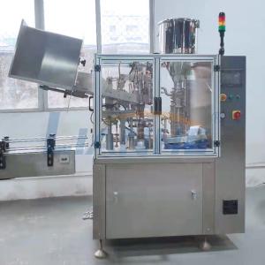 China SUS316L Ointment Tube Filling Machine 0.5-0.7Mpa Anticorrosive wholesale