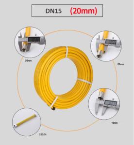 China Outer Dia 20mm Cooker Gas Hose , S30408 High Pressure Gas Pipes wholesale