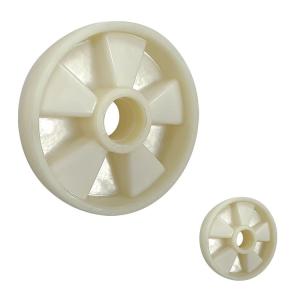 China 160x50mm Solid Nylon Wheels , 350kg Loading Hand Pallet Truck Wheels wholesale