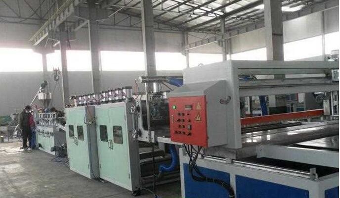 WPC Board Construction Template Production Line / Extruder / Plastic Machine