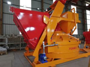 China Simple Design Refractory Planetary Mixer Counter Current High Homogenization wholesale
