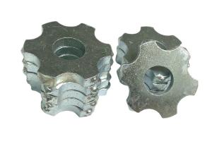 China Zinc Coated Round Cylinder Scarifier Cutters Tungsten Carbide Tipped Milling Flails wholesale