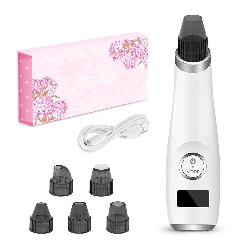 Home Usage Blackhead Remover Machine Rechargeable Face Massager Wrinkle Reducer