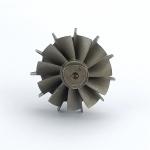 GT15 turbine wheel shaft for 708450-0016 782403-19 782403-2 782403-20 782403-3