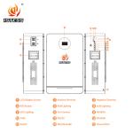 Solar Energy Storage Battery system 25.6V 200Ah 5.12kwh home energy storage