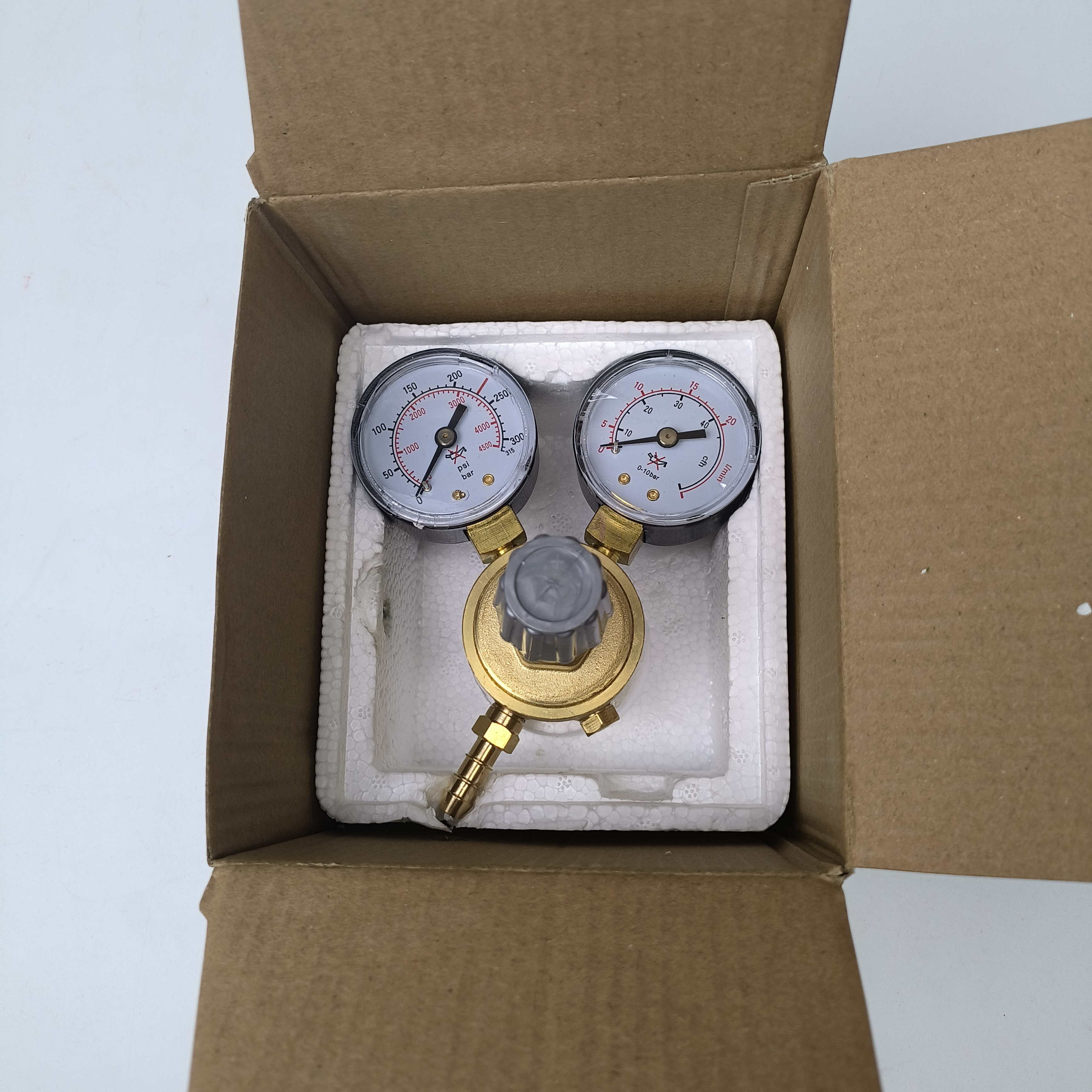 OEM Support UPPERWELD Dual Stage High Low Pressure Oxygen Regulator for TIG MIG Welding