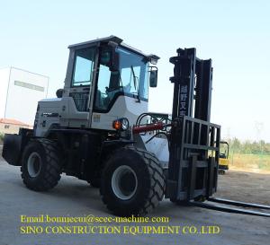 China 3000mm 3.5T Diesel Forklift Truck For Urban Construction Sites wholesale