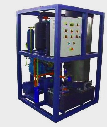 Carbon Steel 1.5T 28mm SS304 Water Cooled Ice Maker