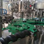 Compact 6000BPH 1000ml Glass Bottle Soda Filling Machine soda water bottling