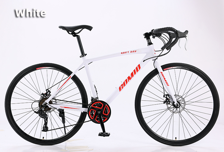 Aluminum Alloy Frame 700C Road Bike B2B Customization Racing City Bike with Carton Size 135*19*72cm