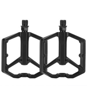 China Black Bike Bicycle Components Aluminum Bike Pedals Customized wholesale